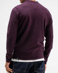 BUTCHER OF BLUE PULLOVER CLIFDEN POLO PASCHA PURPLE