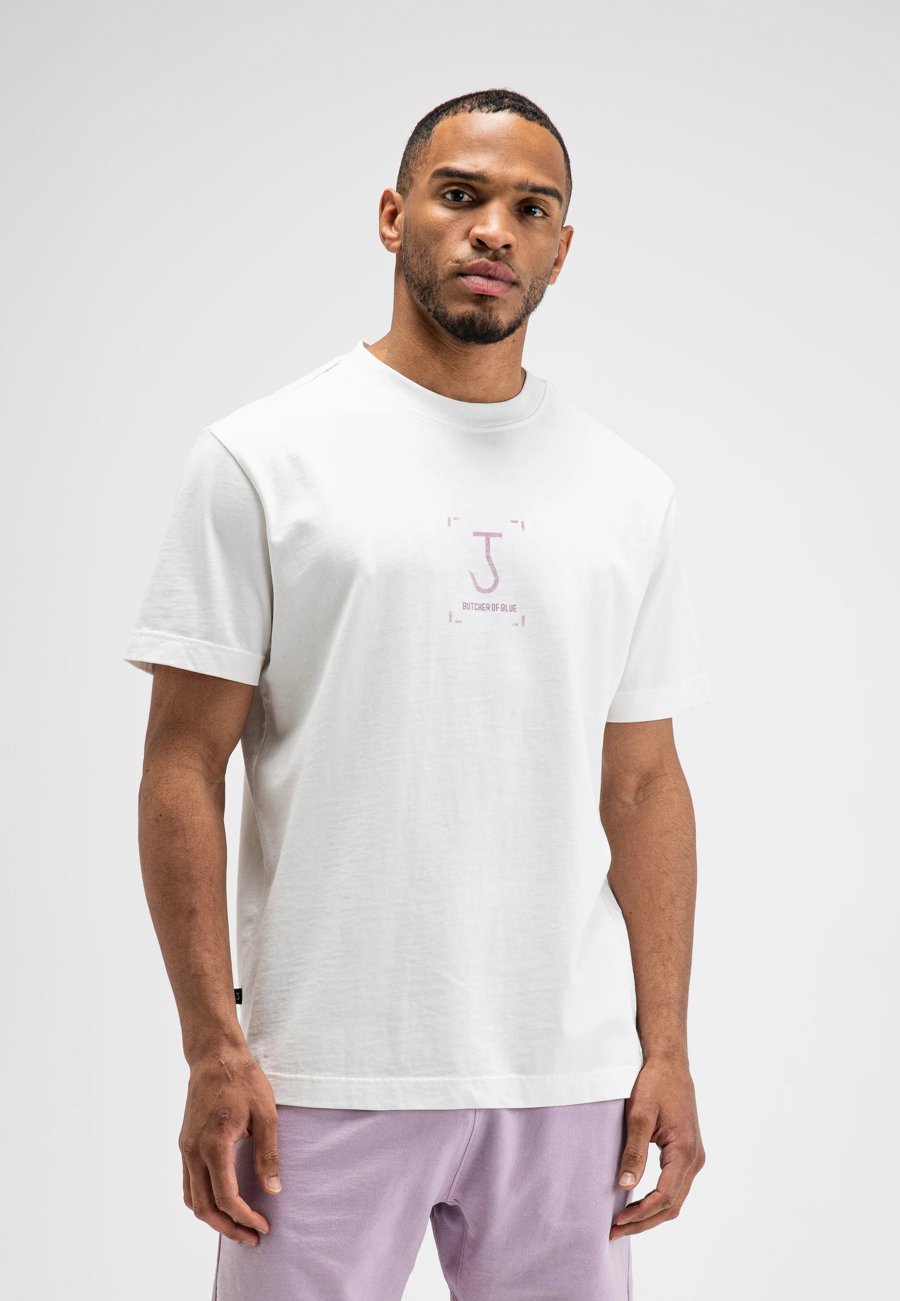 BUTCHER OF BLUE T-SHIRT MANIFEST LOOSE TEE TITAN WHITE