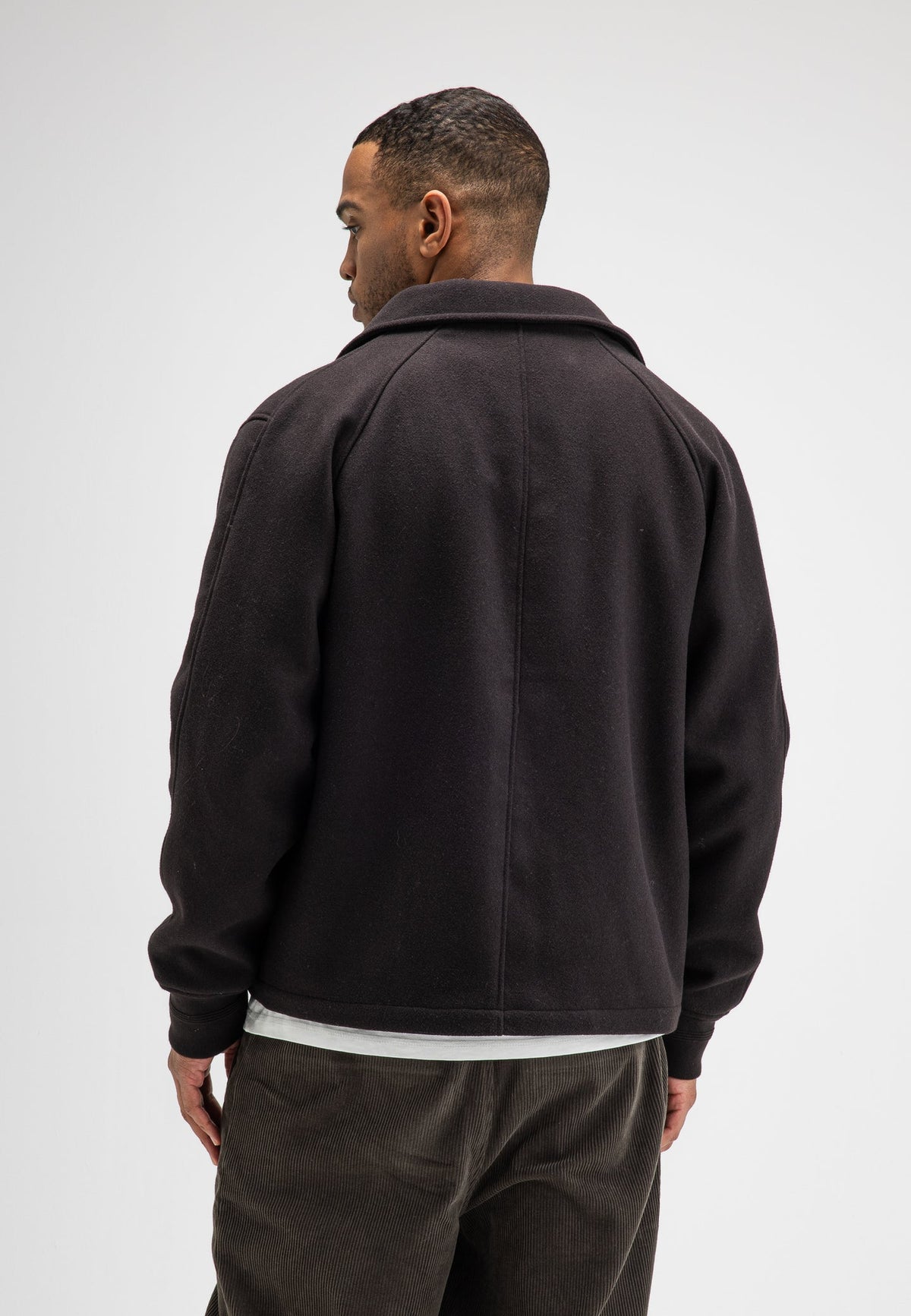 BUTCHER OF BLUE JAS LEAP WOOL JACKET TOPAZ BROWN