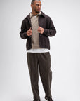 BUTCHER OF BLUE JAS LEAP WOOL JACKET TOPAZ BROWN