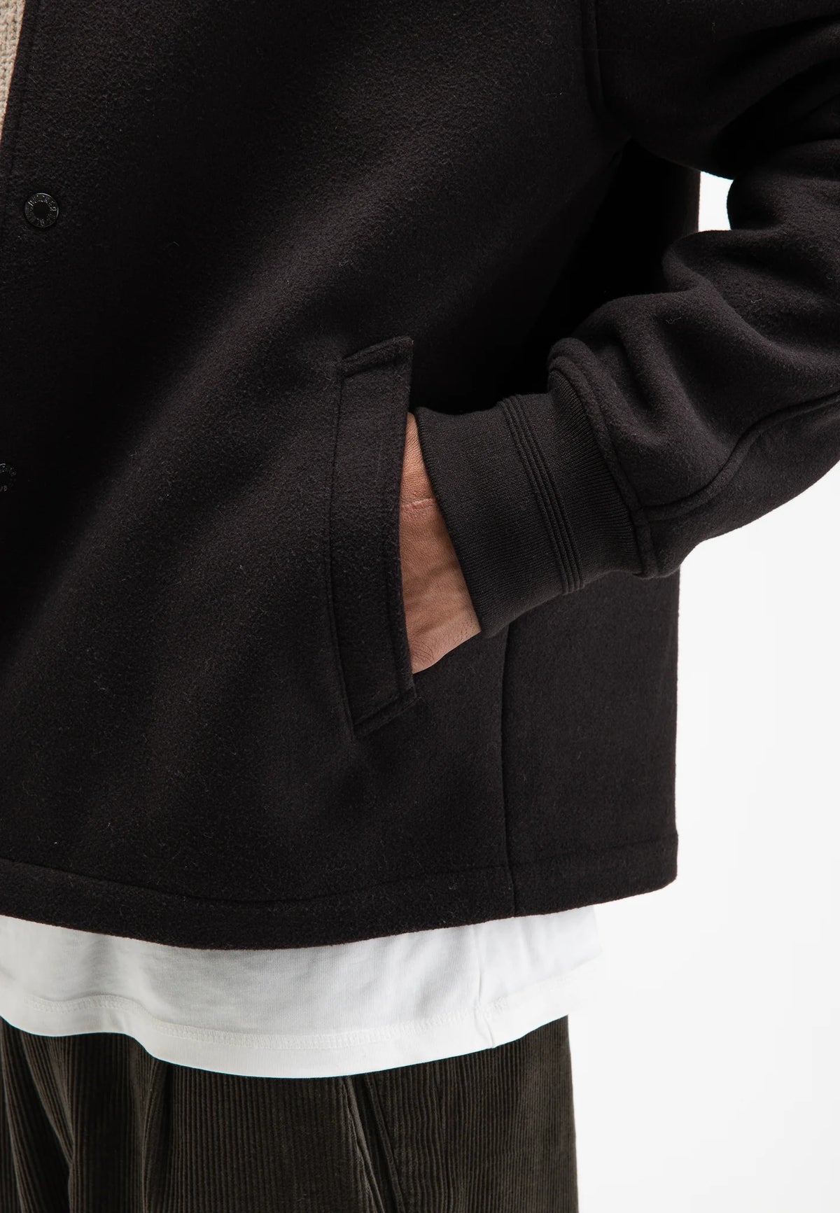BUTCHER OF BLUE JAS LEAP WOOL JACKET TOPAZ BROWN