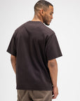 BUTCHER OF BLUE T-SHIRT MERCER LOOSE TEE TOPAZ BROWN