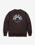 BUTCHER OF BLUE SWEATER CIRCLE CREW TOPAZ BROWN