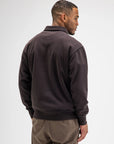 BUTCHER OF BLUE SWEATER CURL SWEAT POLO TOPAZ BROWN
