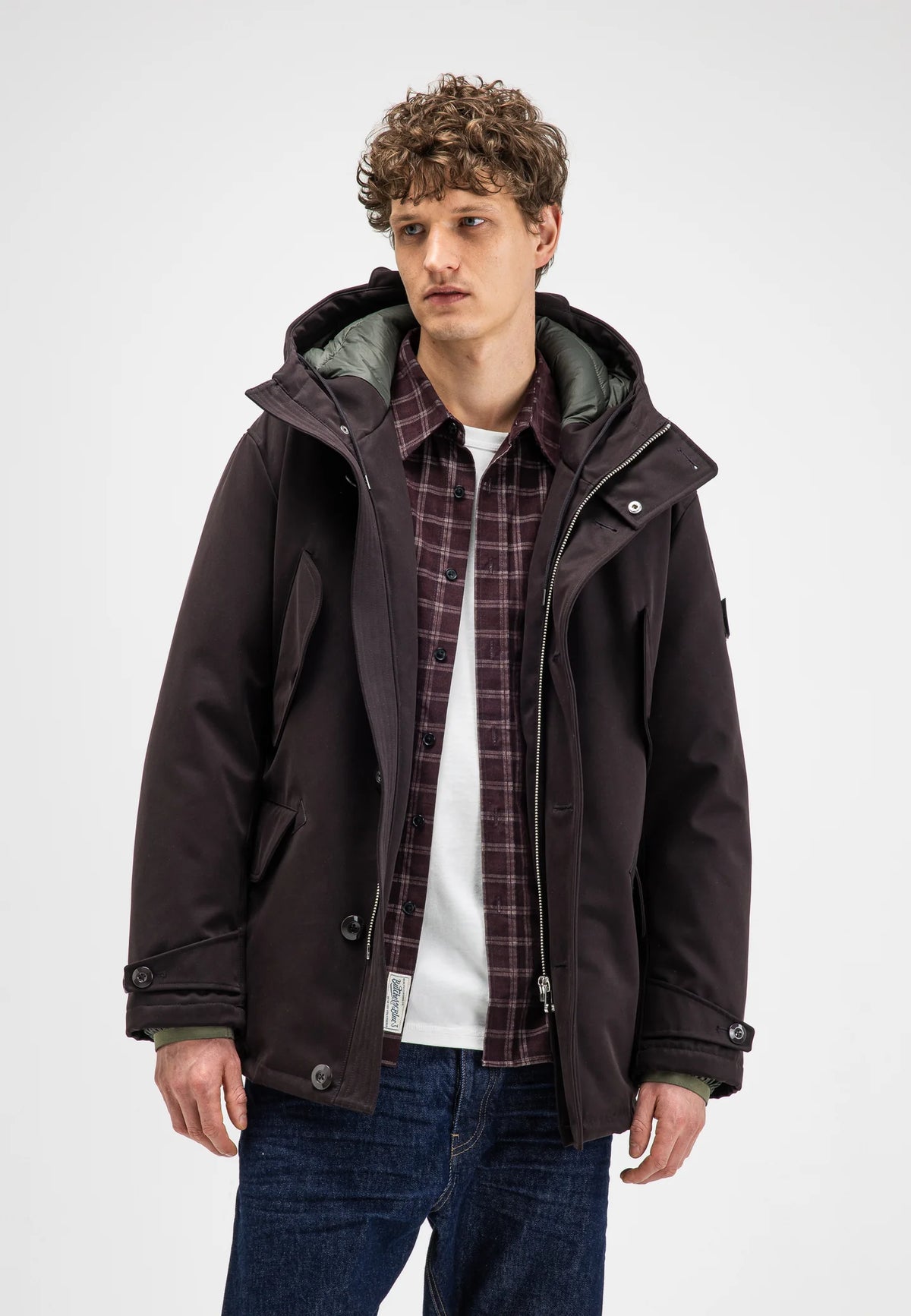 BUTCHER OF BLUE JAS KNOX JACKET TOPAZ BROWN