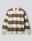 FORÉT POLO MATCH RUGBY SWEAT WOOD STRIPE