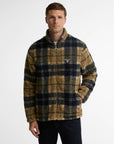 BARBOUR JACK TARTAN SHERPA FLEECE CHECK BIRCHWOOD