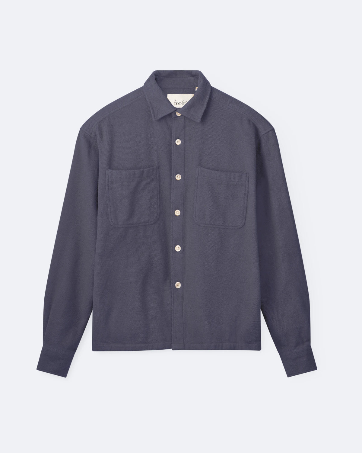 FORÉT OVERSHIRT MOON RELAXED FIT NAVY