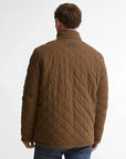 BARBOUR JACK SHOVERLER QUILTED JACKET DARK SAND