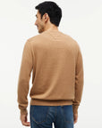 TOMMY HILFIGER PULLOVER ORGANIC COTTON CASHMER SAFARI CANVAS HEATHER