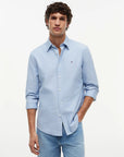 TOMMY HILFIGER OVERHEMD REGULAR FIT OXFORD BLUE