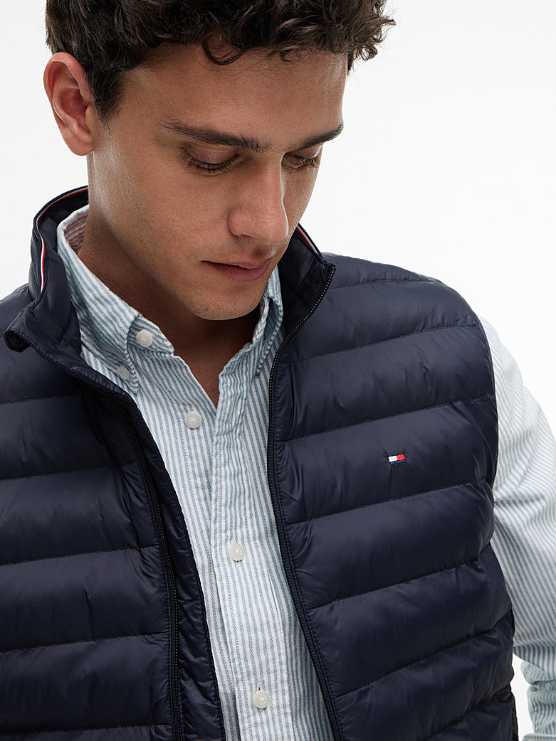 TOMMY HILFIGER BODYWARMER COMPACT QUILTED DESERT SKY