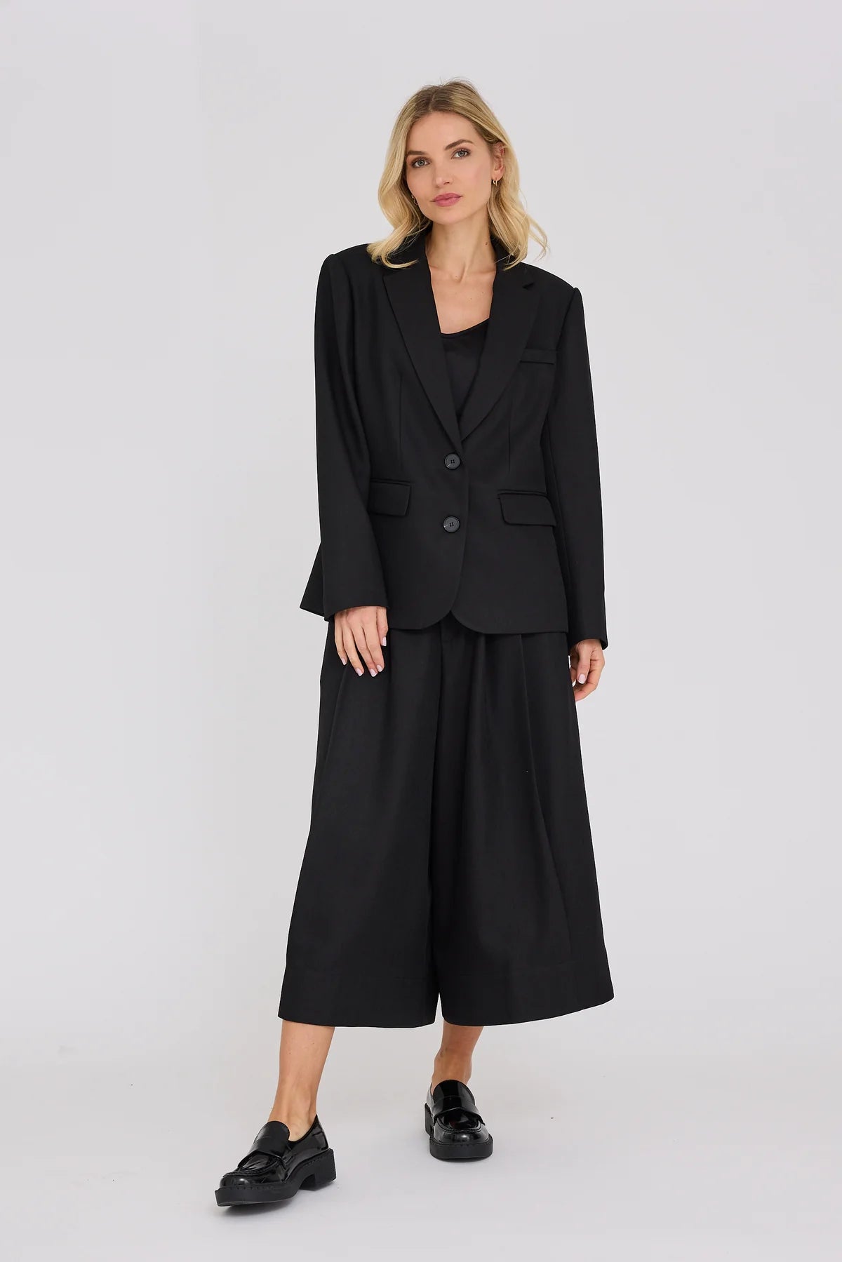 A-VIEW PANTS MEMISA CULOTTE BLACK