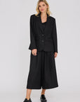 A-VIEW PANTS MEMISA CULOTTE BLACK