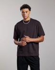 AEDEN T-SHIRT MONAS TEE GANACHE