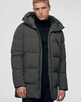 GENTI JAS INSULATED JACKET PARKA DARK GREY