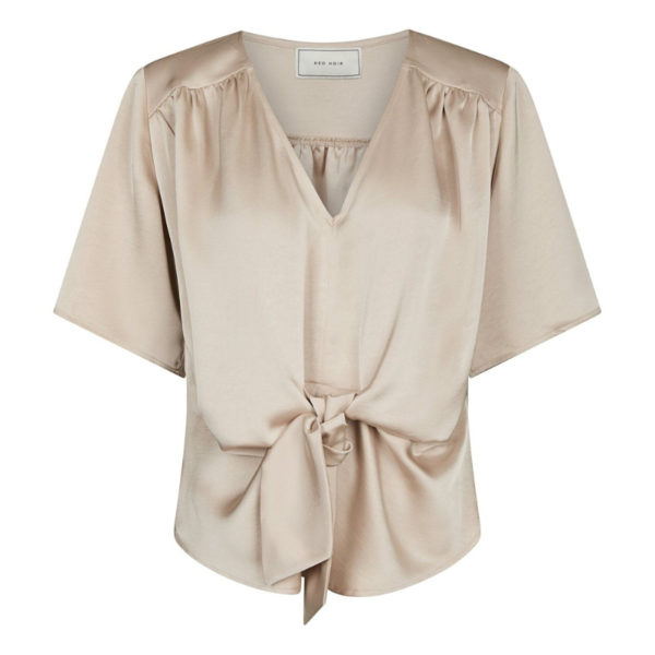 NEO NOIR BLOUSE CASADIA HEAVY SATEEN TOP CHAMPAGNE