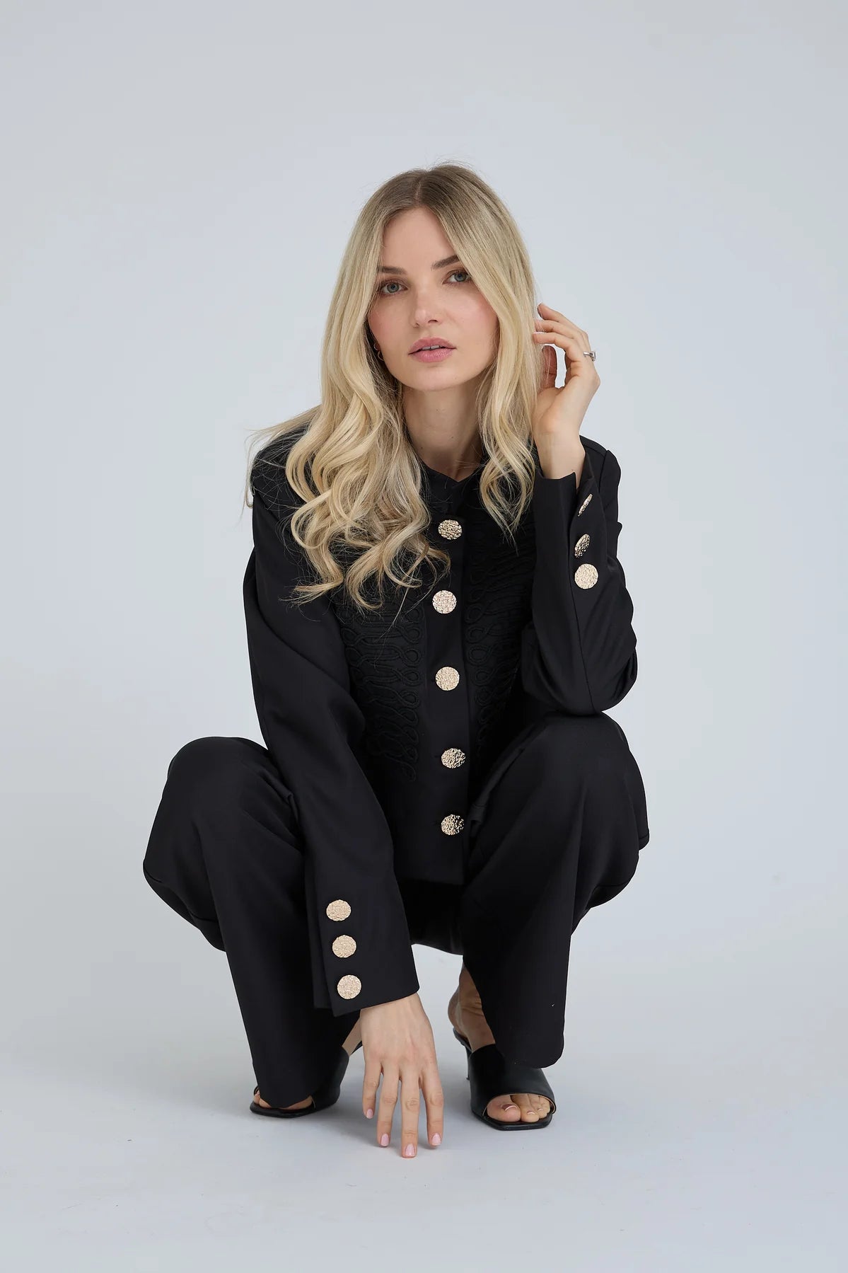 A-VIEW BLAZER NAPOLEON BLACK