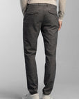 NORTH84 PANTS PRESTIGE CHINO GREY CHECKERED