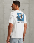 CAST IRON T-SHIRT ARTWORK JERSEY PEACHED SNOW WHITE