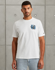 CAST IRON T-SHIRT ARTWORK JERSEY PEACHED SNOW WHITE