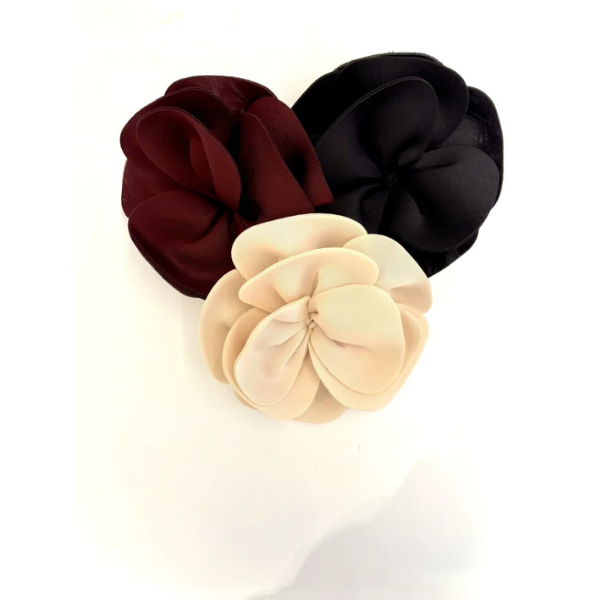 COSTER COPENHAGEN BROCHES BIG SCUBA ROSES 3-PACK MIX
