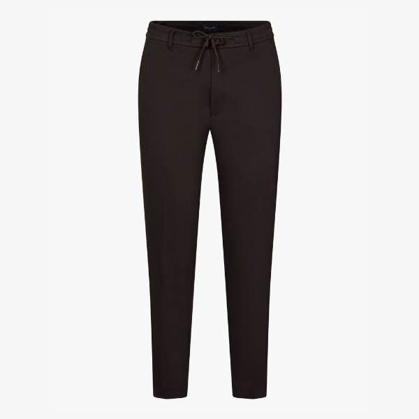 CAVALLARO PANTS ZERADINO REGULAR FIT DARK BROWN