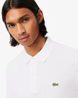LACOSTE MEN POLO L.12.12 PIQUE WHITE