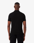 LACOSTE MEN POLO L.12.12 PIQUE BLACK