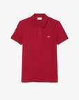 LACOSTE MEN POLO L.12.12 PIQUE BORDEAUX