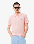 LACOSTE MEN POLO L.12.12 PIQUE LIGHT ROSE