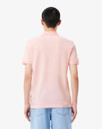 LACOSTE MEN POLO L.12.12 PIQUE LIGHT ROSE