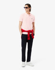 LACOSTE MEN POLO L.12.12 PIQUE LIGHT ROSE