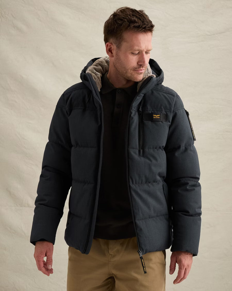 PME LEGEND JAS YETCRAFT SEMI LONG JACKET MELANGE TWILL SALUTE