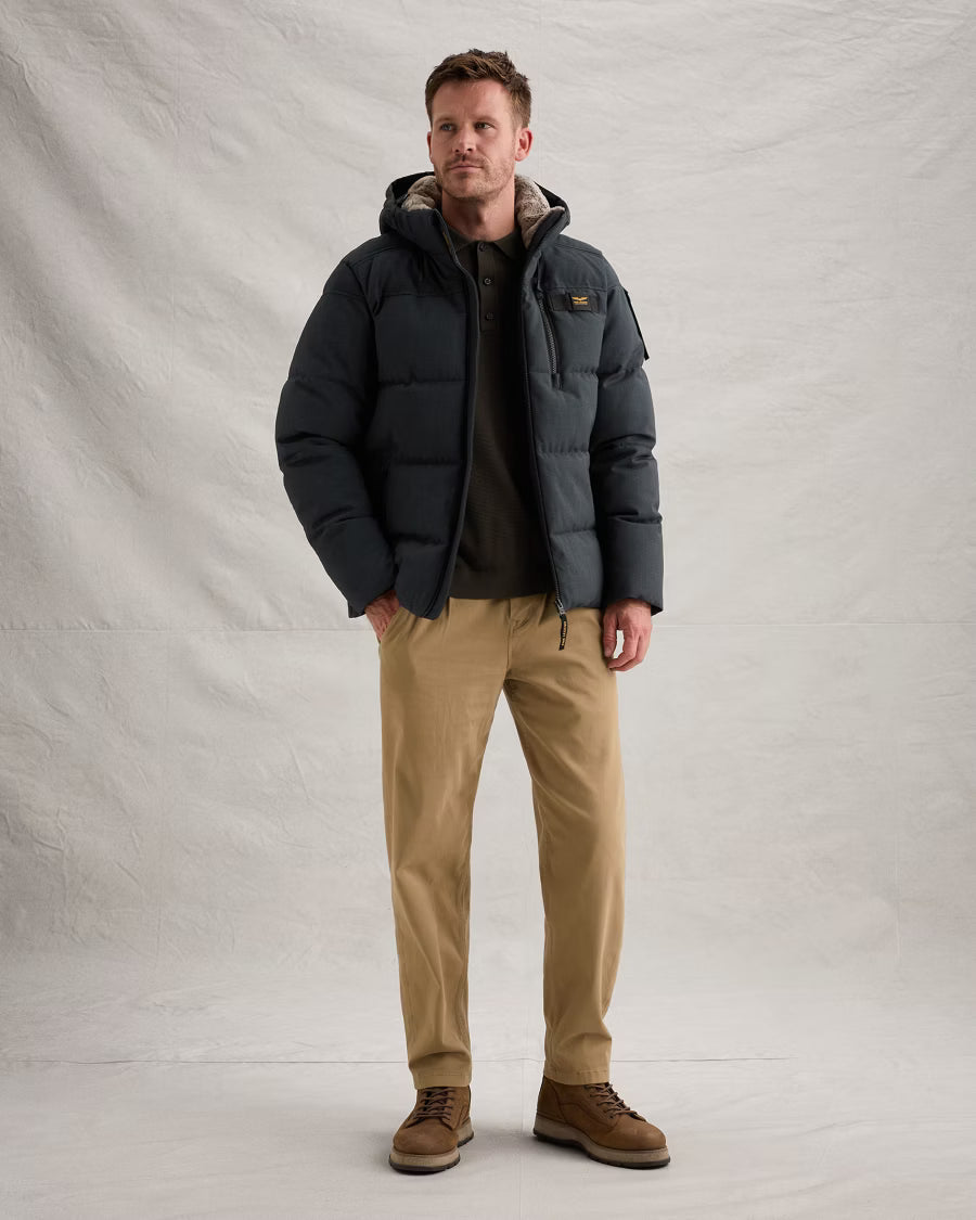 PME LEGEND JAS YETCRAFT SEMI LONG JACKET MELANGE TWILL SALUTE