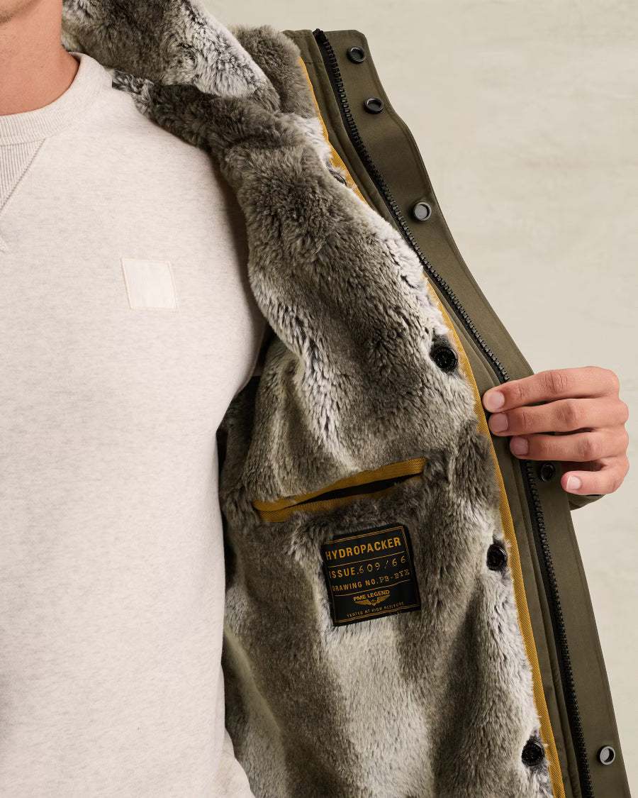 PME LEGEND JAS HYDROPACKER SEMI LONG PARKA JACKET BELUGA