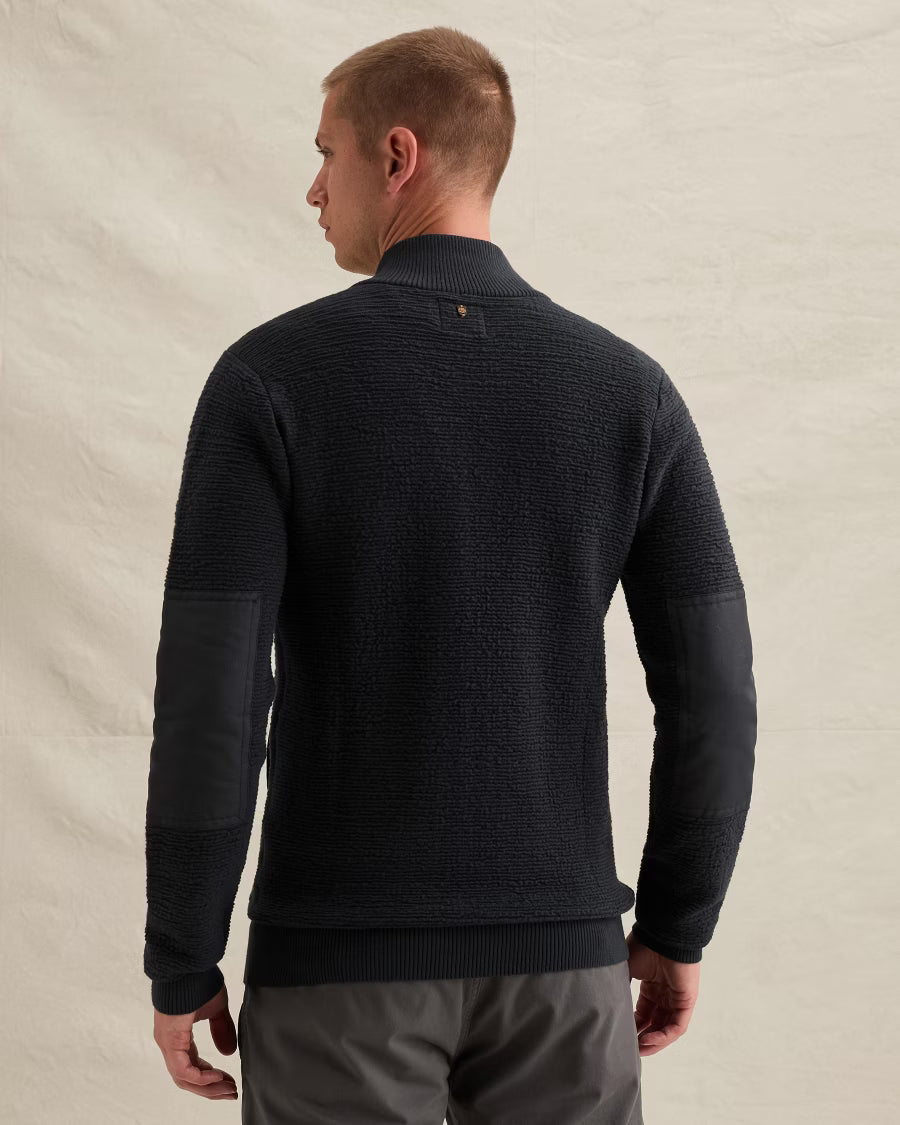 PME LEGEND VEST ZIP JACKET TEXTURE YARN SALUTE