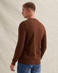 PME LEGEND SWEATER R-NECK COTTON MODAL ARABIAN SPICE