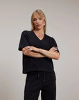 PINK NOIR T-SHIRT AERIS BLACK