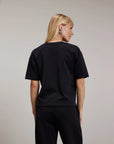 PINK NOIR T-SHIRT AERIS BLACK