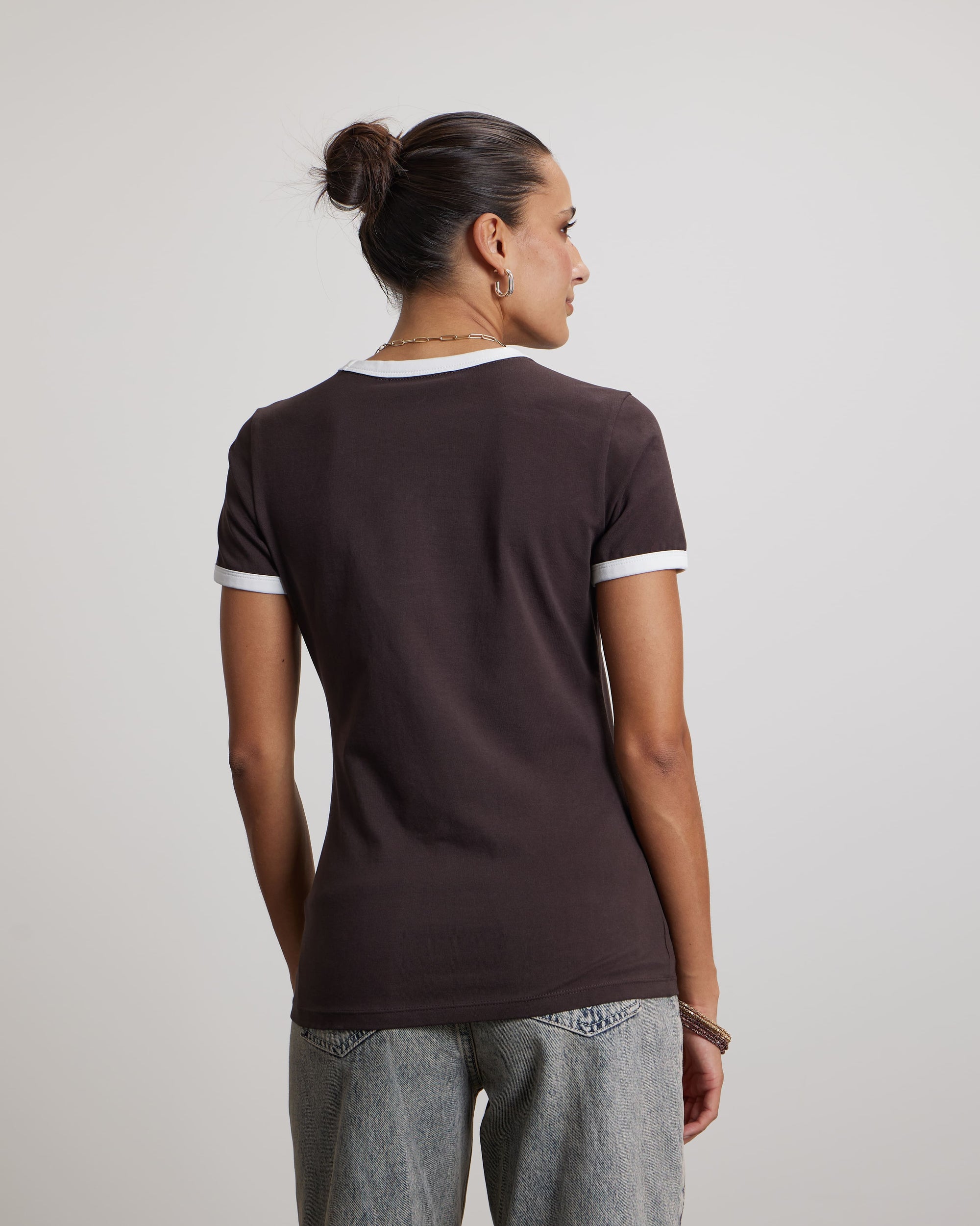 PINK NOIR T-SHIRT MAELEY GANACHE