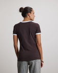 PINK NOIR T-SHIRT MAELEY GANACHE