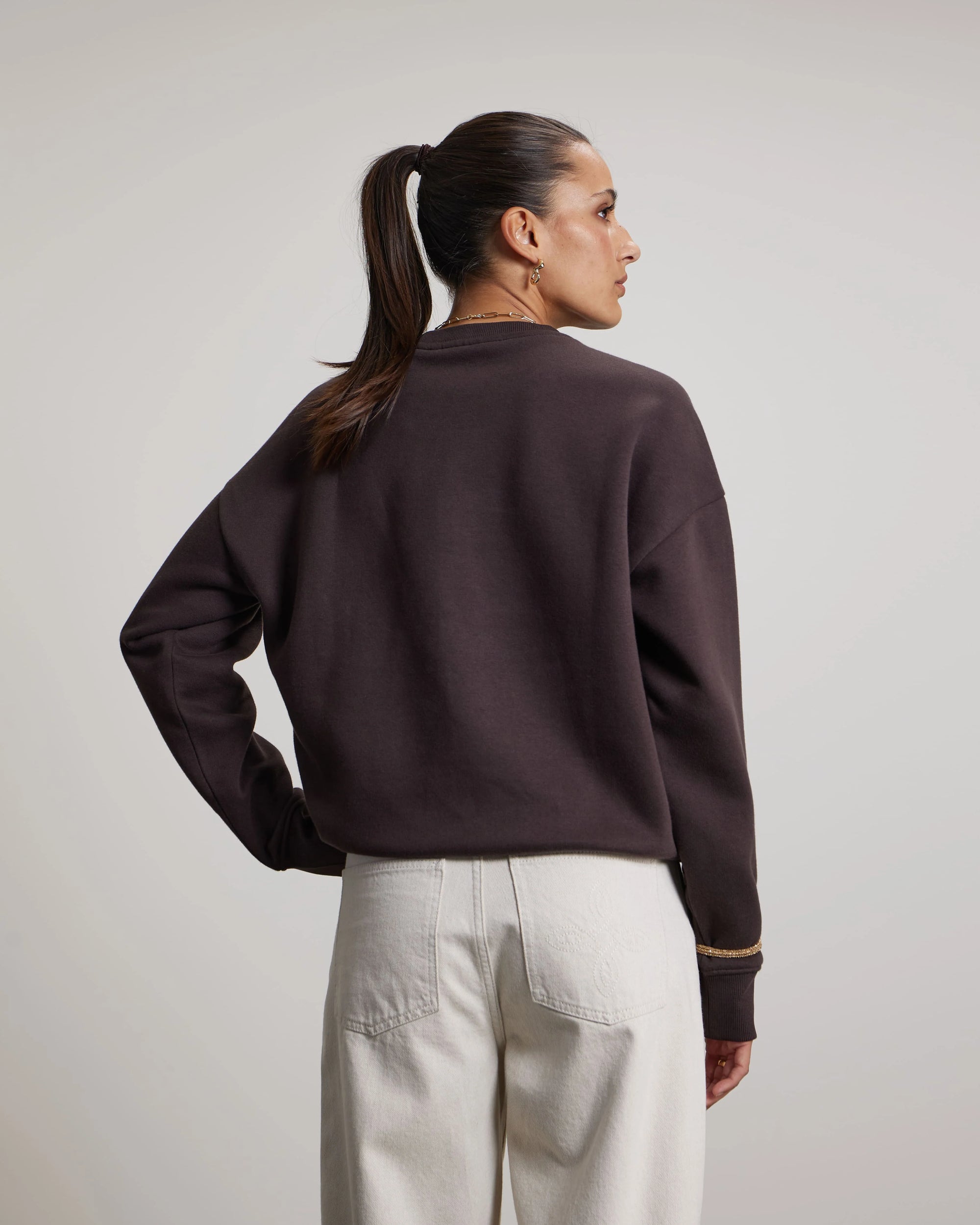 PINK NOIR SWEATER MERCI GANACHE