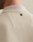PME LEGEND POLO WAFFLE STRUCTURE PIQUE BONE WHITE