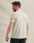 PME LEGEND POLO INJECTED POPCORN PIQUE BONE WHITE