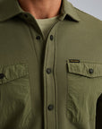 PME LEGEND OVERSHIRT WAFFLE JERSEY FOUR LEAF CLOVER