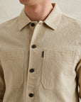 PME LEGEND OVERSHIRT JACKET DOBBY STRUCTURE BONE WHITE