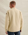 PME LEGEND OVERSHIRT JERSEY WAFFLE SHIRT BONE WHITE