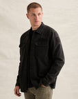 PME LEGEND OVERSHIRT BEDFORD GARMENT DYE STRUCTURED OBSIDIAN