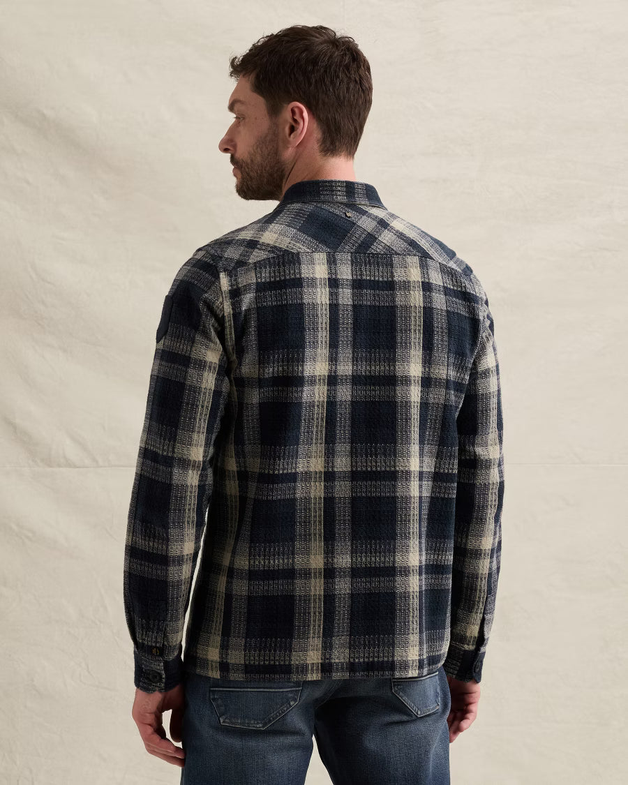 PME LEGEND OVERSHIRT YARN DYED CHECK SHIRT SALUTE